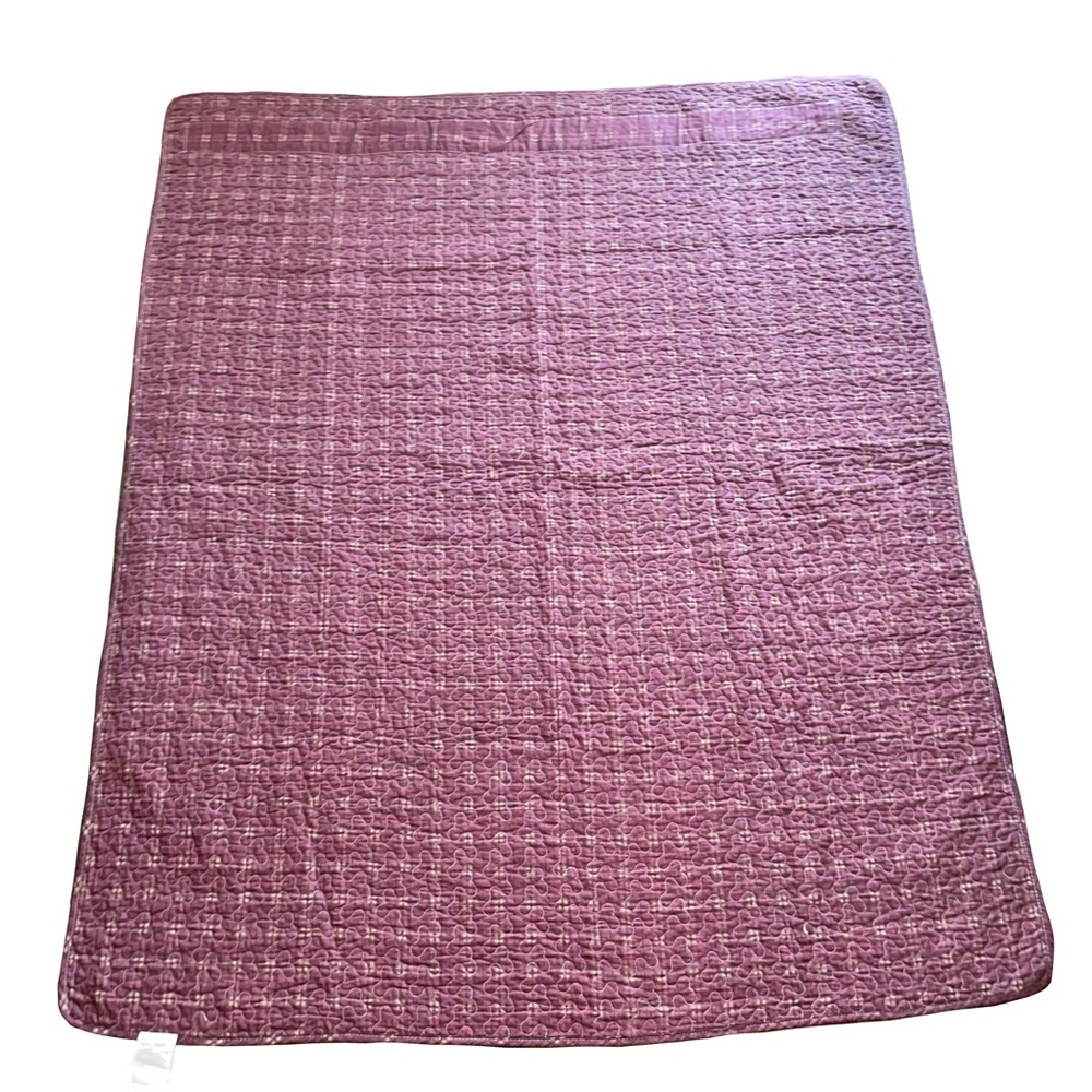 Patchwork Quilted 50x60" Throw Blanket Cabin Camping Cottage Rustic Nature Bear - Picture 2 of 8